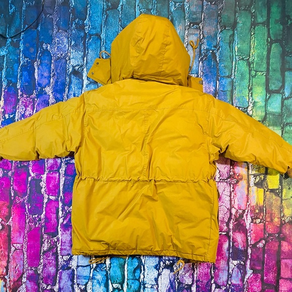 Vintage 90s Large Triple Fat Goose Down Coat Winter Jacket Parka size S Unisex - Picture 4 of 7